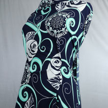 Load image into Gallery viewer, 58/60" 200GSM Flower with Leaves Pattern ITY Knit Fabric with Puff by the Yard