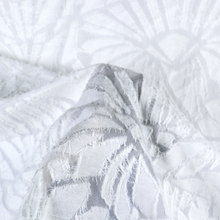 Load image into Gallery viewer, 5-COLOR 58/60" Geometry Patterned Cotton/Poly/Span Clip Jacquard Single Knit Fabric by the Yard