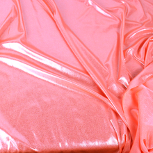 Load image into Gallery viewer, 58/60" Poly Slinky P/D with Foil Stretch Knit Fabric by the Yard