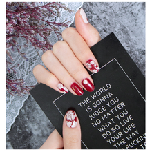 Load image into Gallery viewer, Zipkok® Gel Nail Strips - Rosepetal Antique Flower