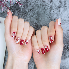 Load image into Gallery viewer, Zipkok® Gel Nail Strips - Rosepetal Antique Flower