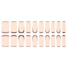 Load image into Gallery viewer, Zipkok® Gel Nail Strips - Hazlenut Lovesome Edge Champagne