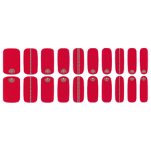 Load image into Gallery viewer, Zipkok® Gel Nail Strips - Winter Red Sunset