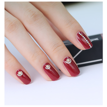 Load image into Gallery viewer, Zipkok® Gel Nail Strips - Winter Red Sunset