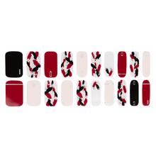Load image into Gallery viewer, Zipkok® Gel Nail Strips - Blood Red GRAFFITI