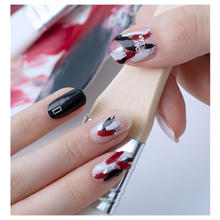 Load image into Gallery viewer, Zipkok® Gel Nail Strips - Blood Red GRAFFITI