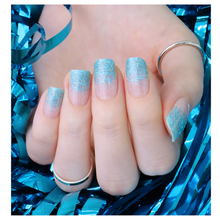 Load image into Gallery viewer, Zipkok® Gel Nail Strips - Glitter Aqua