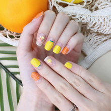 Load image into Gallery viewer, Zipkok® Gel Nail Strips - Orange Sherbet