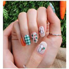 Load image into Gallery viewer, Zipkok® Gel Nail Strips - Extremely Rabbit I Like Carrot