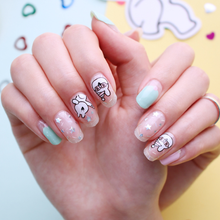 Load image into Gallery viewer, Zipkok® Gel Nail Strips - Extremely Rabbit Birthday Party