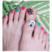 Load image into Gallery viewer, Zipkok® Pedi Gel Nail Strips - Extremely Rabbit Summer Vacation