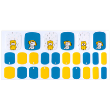 Load image into Gallery viewer, Zipkok® Pedi Gel Nail Strips - Extremely Rabbit Raindrop