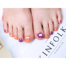 Load image into Gallery viewer, Zipkok® Pedi Gel Nail Strips - Extremely Rabbit In My Dream