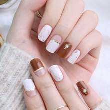 Load image into Gallery viewer, Zipkok® Gel Nail Strips - Deepolive Marble