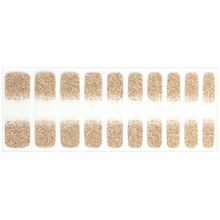 Load image into Gallery viewer, Zipkok® Gel Nail Strips - Glitter Lightgold Gradation