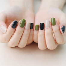 Load image into Gallery viewer, Zipkok® Gel Nail Strips - Khaki Sweater