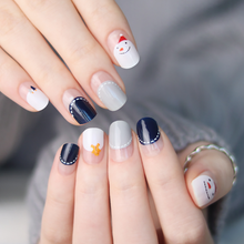 Load image into Gallery viewer, Zipkok® Gel Nail Strips - Sweet Snowman