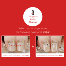 Load image into Gallery viewer, Zipkok® Gel Nail Strips - Red Nose Rudolf