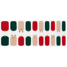 Load image into Gallery viewer, Zipkok® Gel Nail Strips - Red Nose Rudolf