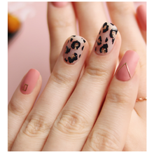 Load image into Gallery viewer, Zipkok® Gel Nail Strips - Pink Seethrough Leopard