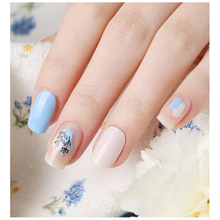 Load image into Gallery viewer, Zipkok® Gel Nail Strips - Drawing Blue