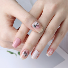 Load image into Gallery viewer, Zipkok® Gel Nail Strips - Drawing Pink