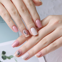 Load image into Gallery viewer, Zipkok® Gel Nail Strips - Drawing Pink