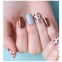 Load image into Gallery viewer, Zipkok® Gel Nail Strips - Mintchocolate Leopard