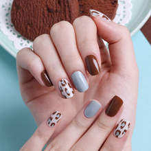 Load image into Gallery viewer, Zipkok® Gel Nail Strips - Mintchocolate Leopard