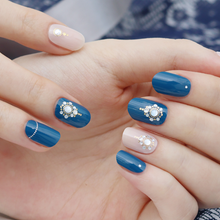 Load image into Gallery viewer, Zipkok® Gel Nail Strips - Blue Jewelry