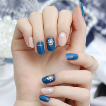 Load image into Gallery viewer, Zipkok® Gel Nail Strips - Blue Jewelry
