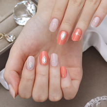 Load image into Gallery viewer, Zipkok® Gel Nail Strips - Coral Jewelry