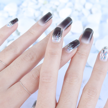 Load image into Gallery viewer, Zipkok® Gel Nail Strips - Prism Black