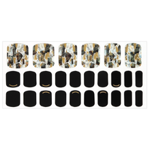 Load image into Gallery viewer, Zipkok® Pedi Gel Nail Strips - Onyx Gray