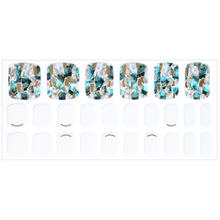 Load image into Gallery viewer, Zipkok® Pedi Gel Nail Strips - Emerald Turkey