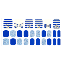 Load image into Gallery viewer, Zipkok® Pedi Gel Nail Strips - Lovely Marinelook