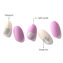 Load image into Gallery viewer, Zipkok® Gel Nail Strips - Metallic Purple