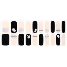 Load image into Gallery viewer, Zipkok® Gel Nail Strips - Metallic Black