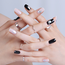 Load image into Gallery viewer, Zipkok® Gel Nail Strips - Metallic Black