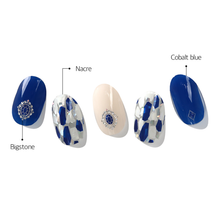 Load image into Gallery viewer, Zipkok® Gel Nail Strips - Saphire Bling Shell