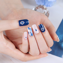 Load image into Gallery viewer, Zipkok® Gel Nail Strips - Saphire Bling Shell