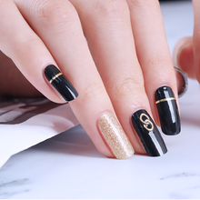 Load image into Gallery viewer, Zipkok® Gel Nail Strips - Chain Black