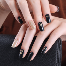 Load image into Gallery viewer, Zipkok® Gel Nail Strips - Chain Black