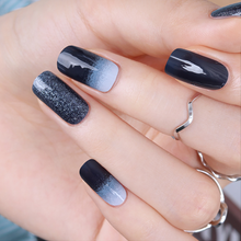 Load image into Gallery viewer, Zipkok® Gel Nail Strips - Ebony Night