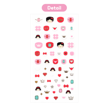 Load image into Gallery viewer, Zipkok® Mini Gel Nail Strips for Kids - Snowwhite