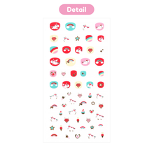 Load image into Gallery viewer, Zipkok® Mini Gel Nail Strips for Kids - Unicorn Star