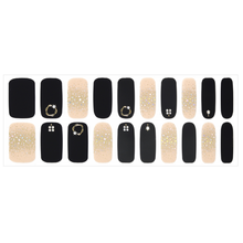 Load image into Gallery viewer, Zipkok® Gel Nail Strips - Noble Black