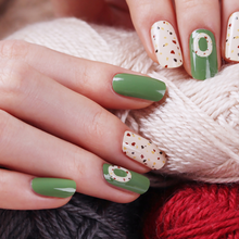 Load image into Gallery viewer, Zipkok® Gel Nail Strips - Green Bean Donut