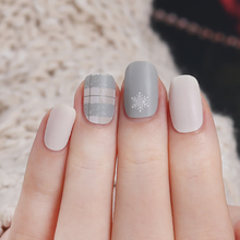 Load image into Gallery viewer, Zipkok® Gel Nail Strips - Snow Knit