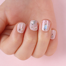 Load image into Gallery viewer, Zipkok® Gel Nail Strips for Kids - Pink Moon